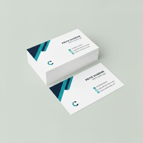 simple visiting card